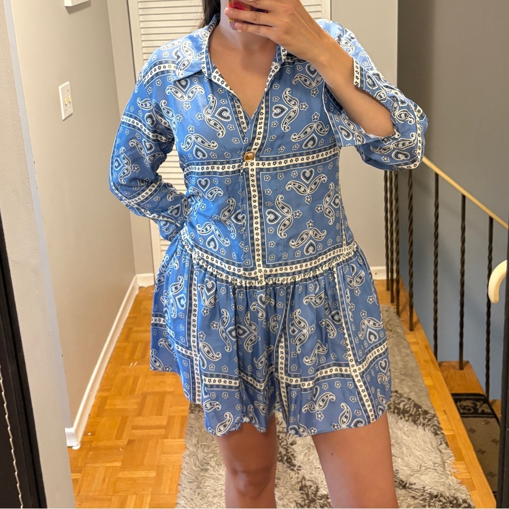 Sandro Chloe Silk Dress
